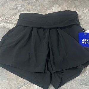 JoyLab Women's High Waist Black Shorts